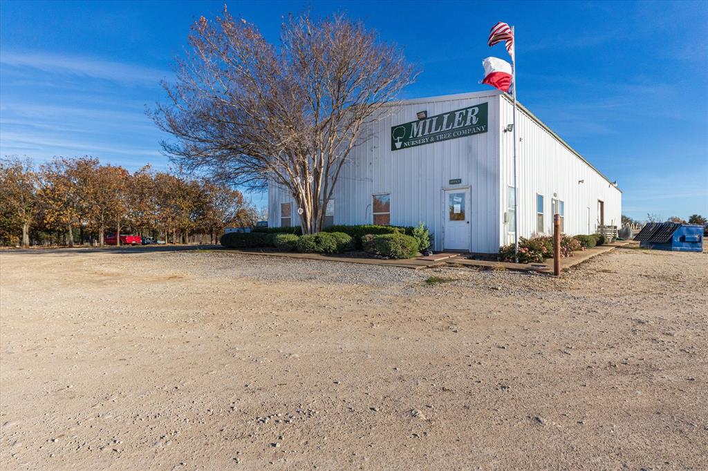 123 Acres of Income-Producing Land with Highway Frontage with Turnkey Agricultural & Equestrian Operations

Prime opportunity to own 123 acres of income-generating land with excellent visibility and access, featuring over 1,000 feet of highway frontage along Hwy 377 and a second entrance off County Road 279. This exceptional property is located within an Opportunity Zone and benefits from an Agricultural Exemption.

Currently home to two well-established businesses

A 36-year-old wholesale nursery with expansive infrastructure

A fully operational horse training and breeding facility

Agricultural Infrastructure includes, 

4 high-capacity water wells 15–100 GPM, with a recycled runoff system

Irrigation system featuring 4”–6” pipe network spanning the entire property

80 acres planted with field-grown nursery stock

30 cold frame greenhouses with irrigation

2–5 acres of irrigated growing pads for large container trees and plants

Facilities Include:

Modern metal office building with 6 offices, 2 restrooms, kitchen, large workshop with storage loft, 3 roll-up doors, and tool room

Equestrian center with Large tack room, hay & feed barn, 6 covered outdoor stalls, and 8 oversized stalls within a covered arena

Whether you're looking to expand an agricultural enterprise, invest in income-producing land, or own a turnkey equestrian facility, this versatile property offers outstanding potential in a sought after location, could be the perfect development property.