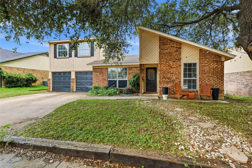 Welcome To 6204 Old Mill Circle! A Charming 3-Bedroom, 2-Bathroom Home with Lovely Curb Appeal.  Recent Updates Include Fresh Paint in The Living Room and Kitchen. The Main Level Features Open Kitchen, Dining Area, and a Comfortable Living Room Anchored by a Beautiful Brick Fireplace, Two Spacious Guest Bedrooms, with Full Bathroom. Upstairs, the Private Primary Suite Offers New Carpet with an Ensuite Bathroom, Creating a Quiet Retreat. Outside, Enjoy an Oversized, Landscaped Backyard with Plenty of Room for Entertaining, Gardening, or Relaxing. No HOA and Convenient Access to Major Highways, Shopping, Dining, and Everyday Amenities, This Move-In Ready Home Offers Comfort, Convenience, and Value.