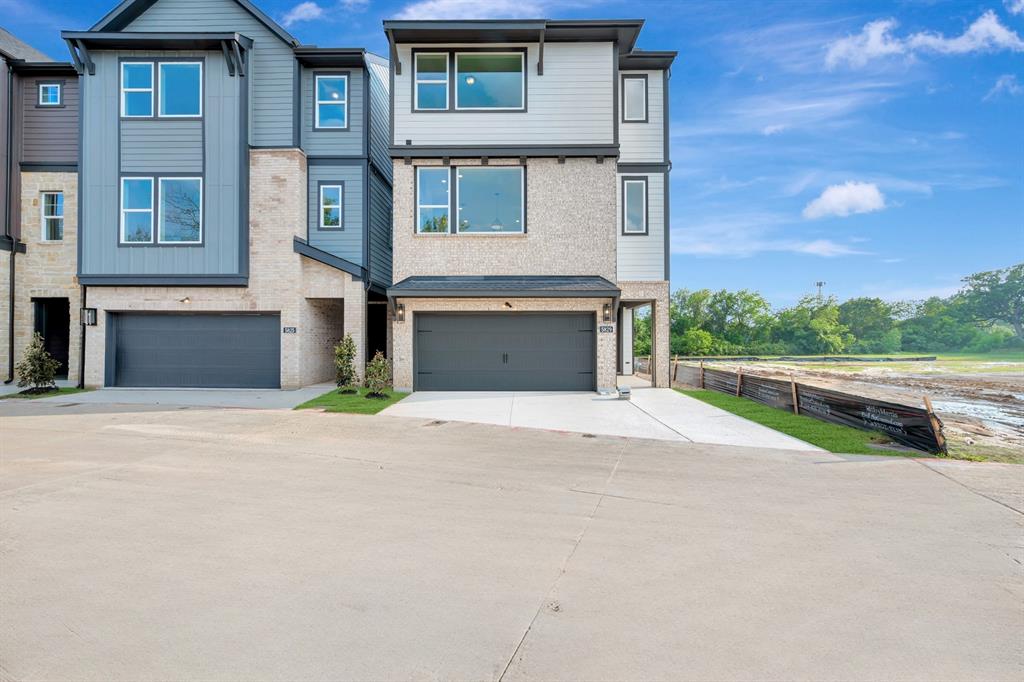Experience contemporary elegance in this beautifully designed three-story home at Trails at Waterside, where every detail is thoughtfully crafted for comfort and style. The first floor features a private guest suite with an en-suite bath and access to a covered patio, offering the perfect blend of privacy and hospitality.

 

Upstairs, the spacious, upgraded kitchen serves as the home’s centerpiece with an expansive island, ample cabinetry, and high-end finishes that make both cooking and entertaining effortless. The open-concept family room flows seamlessly from the kitchen and extends onto a large balcony, ideal for evening relaxation or gatherings with friends.

 

The Owner’s Retreat is a luxurious escape, featuring a spa-inspired bath with a soaking tub and separate shower for ultimate relaxation. Designer selections in hues of blue, gold, and white throughout the home create a timeless yet modern aesthetic that feels both sophisticated and inviting.

 

Combining thoughtful functionality with bold design, this home offers the perfect balance of refined comfort and vibrant urban living.

 

Call or chat with the David Weekley Homes at Trails at Waterside Team to build your future with this beautiful new construction home for sale in Fort Worth, TX.
