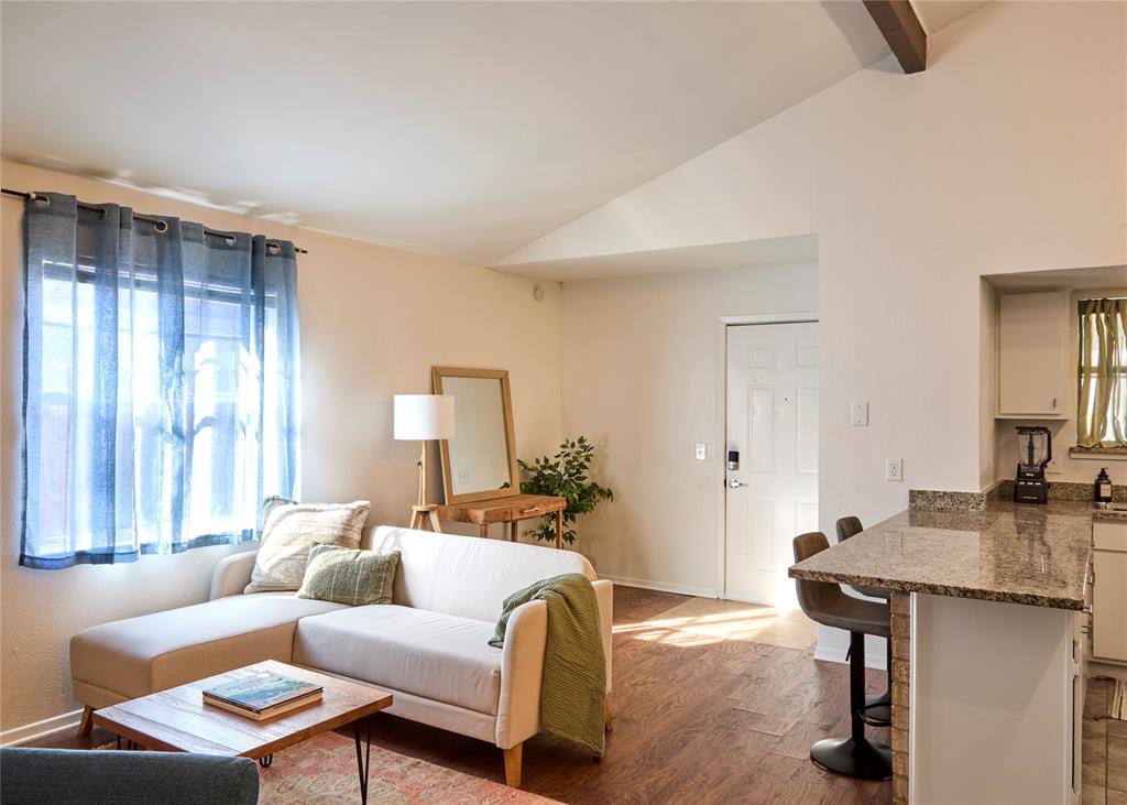 Updated duplex ideal for owner occupant or the long term investor. 4709 is recently vacant. Market rent $1700 per month. 4711 is furnished and currently rented at $2000 per month through August. Both sides of this clean duplex have 2 bedrooms, 2 full bathrooms, and a separated backyard with new fence. Open floor plan with main living room open to kitchen and casual dining area. Primary bedroom has en suite, walk in closet and sliding doors to private patio space. Each side is 900sqft.  New roof in 2024. Shared laundry. Carport offers covered parking on a quiet street that is right behind Central Market, Chick Fil A, Starbucks, and other great retailers. Tremendous amount of updates done to both units in past couple years including flooring, countertops, appliances, fresh paint, and more!