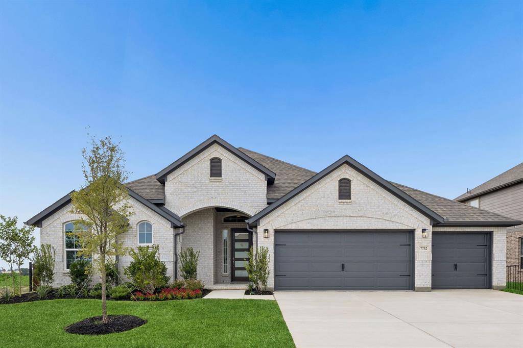 MLS# 21293162 - Built by Chesmar Homes - Ready Now! ~ Traditional 3-bed, 3-bath single-family residence in Silo Mills (Godley ISD) — 2,597 sq ft, estimated completion 6-20-2026. Interior features include an open floorplan with vaulted ceilings, kitchen island, eat-in kitchen, pantry, decorative lighting, smart home system, cable-high-speed internet available, walk-in closets and 2 living areas. ENERGY STAR heating-cooling, natural gas fireplace. Covered patio, private landscaped yard with sprinkler system and tank-pond. 3-car garage, slab foundation, composition roof. Flooring: carpet, ceramic tile, wood. Construction incomplete.