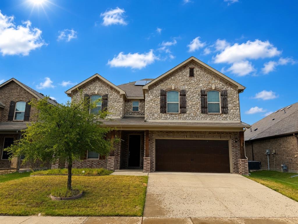 PRICED TO SELL QUICKLY! Welcome to 5604 Broad Bay Lane, where spacious living meets modern comfort in the heart of Fort Worth's growing northwest corridor. This beautifully designed 4-bedroom, 3.5-bath home offers a functional floor plan with a dedicated study, an expansive game room, and an inviting covered patio that's perfect for relaxing or entertaining. The gourmet kitchen is the centerpiece of the home, featuring granite countertops, a large island, abundant cabinetry, and an oversized walk-in pantry, all opening seamlessly to the main living areas. The private primary suite is a true retreat with dual vanities, a garden tub, separate walk-in shower, and an impressive walk-in closet, while each secondary bedroom also includes its own walk-in closet for exceptional storage. Conveniently located near Eagle Mountain Lake, shopping, dining, and major commuter routes, this home is also zoned to Eagle Mountain-Saginaw ISD. This is a fantastic opportunity to own a move-in ready home in a desirable neighborhood with space, style, and long-term savings.