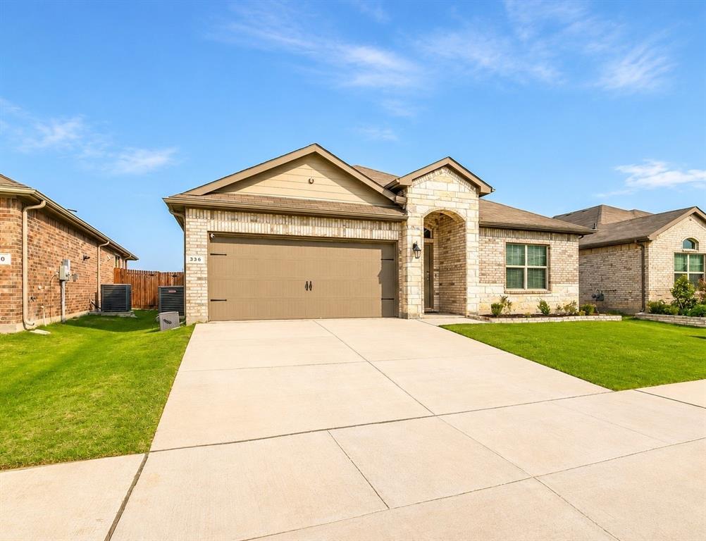 Beautiful one-owner home in the desirable Bar C Ranch community! This 4-bedroom, 2-bath home has an easy, open layout with wood look tile through the main areas. The kitchen features freshly painted cabinets, granite countertops, stainless steel appliances, and opens into the spacious living room with lots of natural light. Enjoy a split floor plan with two bedrooms near the front of the home, and the primary suite tucked privately in the back. You will love the location of this community and all the amenities it offers, including pools, parks, and walking trails!