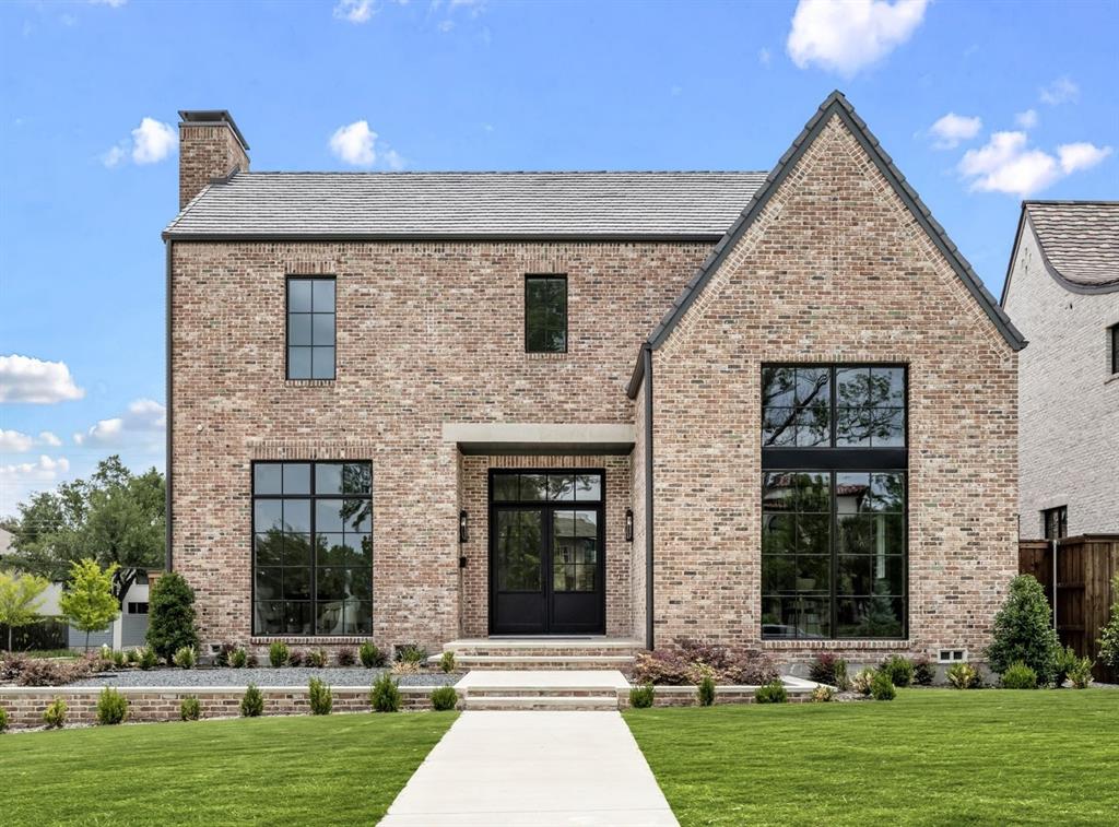 Situated on one of Highland Park’s most prestigious and serene streets, this exceptional new construction residence rests on an expansive 55’ x 200’ corner lot on Beverly Drive that offers a thoughtful and luxurious layout. This home boasts 6 spacious bedrooms, 6 full bathrooms, and a powder bath, all with the finest finishes and attention to detail. 
Step inside to soaring 11-foot ceilings and a rotonda staircase that sets the tone for elegant living. A versatile office at the entry includes an en-suite bath and can easily serve as an additional bedroom. The heart of the home is a chef’s dream kitchen featuring dual islands, a separate walk-in pantry, and top-of-the-line Wolf and Sub-Zero appliances.
Perfectly designed for entertaining, the home features a butler’s pantry and a stylish bar area, each equipped with beverage centers and ice makers. The expansive living room centers around a stunning Isokern fireplace framed by custom white oak paneling. A thoughtfully designed mudroom with lockers and a convenient rear staircase add practicality to the elegant layout.
The first floor also offers a private guest suite tucked in the rear of the home. Upstairs, discover four additional bedrooms, each with its own en-suite bath, a spacious laundry room, and a bonus room ideal for a playroom, media lounge, or fitness space.
The primary suite is a true retreat, featuring luxurious marble finishes, dual vanities, and custom white oak cabinetry. Additional three bedrooms with en-suite bathrooms, laundry and bonus rooms are located on the second floor. 
All of this is located just a short walk from Armstrong Elementary, SMU, and the Katy Trail, making this a rare opportunity to own a one-of-a-kind home in the heart of Highland Park.