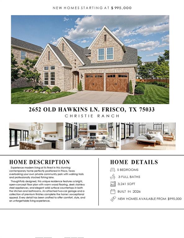 Christie Ranch Phase @E - Residential