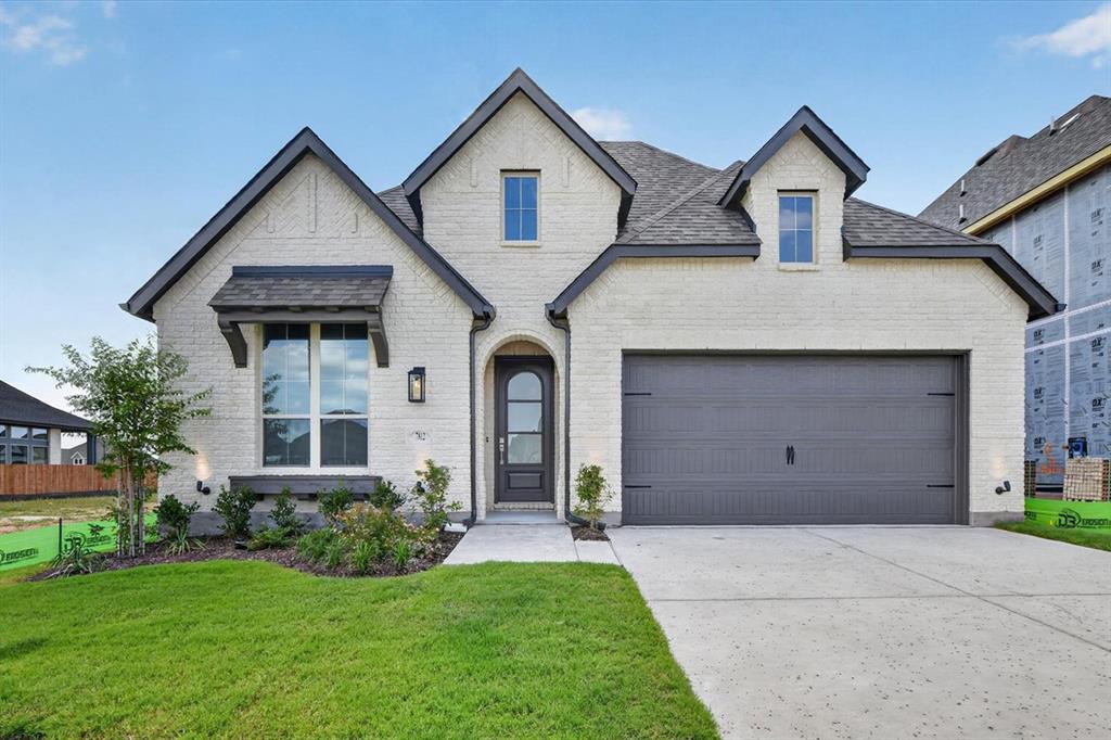 This brand new move-in ready Highland Home offers the perfect blend of upscale design, and everyday functional living. Located in the sought-after community of Tavolo Park, this home is just minutes from Chisholm Trail Parkway, downtown Fort Worth, Clearfork, TCU, and Benbrook Lake, and the community offers resort-style amenities including hike and bike trails, parks, a clubhouse, and pool. Featuring 4 bedrooms, 3 full baths, study and over 2,300 square feet of thoughtfully designed single-story living space, this home delivers both comfort and sophistication in one seamless layout.  As you enter, you’re welcomed by soaring ceilings, abundant natural light, and an open-concept design ideal for entertaining and everyday living. The spacious family room features a floor to ceiling fireplace and flows effortlessly into the chef-inspired kitchen with oversized island, large walk-in pantry, maple and painted cabinets, and an inviting dining area perfect for gatherings. The private primary suite serves as a true retreat with bay window and a spa-style bath complete with a freestanding tub with separate shower, dual vanities, and generous walk-in closet. Thoughtfully separated secondary bedrooms provide flexibility, and the study offers a peaceful work from home space. An extended outdoor living area creates additional space to relax year-round.   Gorgeous upgraded elevation with light brick. Buy with confidence knowing you are backed by Highland Homes warranty.