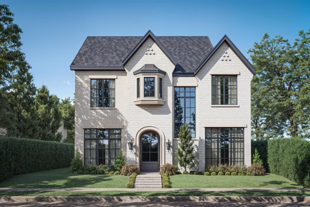 200 Murano Place is the epitome of modern French luxury, located within Southlake's newest premiere development, Carillon Parc in the heart of Southlake, Texas. A European influenced masterpiece proudly built by Kensington Custom Homes showcases an open floor plan of  4,869 Sq Ft, 4 bedrooms, 4.2 bathrooms, and a 4 car garage. This exquisite two-story home features impeccable architectural details throughout including soaring ceilings, elegant fixtures, and quality finishes. Be captivated by a striking white brick exterior with distinctive architectural elements including dual gabled rooflines and dramatic vertical windows. This thoughtfully open designed floor plan offers exceptional flow with your first floor showcasing a spacious great room with a linear fireplace, upscale dining featuring Thermador temperature controlled wine coolers, and kitchen with premium appliances, inviting you to an outdoor expansive patio! This versatile floor plan also includes flexible spaces that can serve as a study, media room, or guest accommodation. The second floor, accessible by an elevator, is an entertainer's mecca, showcasing a private billiards or golf simulator room, secondary living area, and fully equipped entertaining bar and entertainment area ! Find your expansive primary suite featuring a luxurious ensuite bathroom with a hollywood soaking tub and custom walk-in closet. Completing the second floor are two additional bedrooms, each with ample closet space and access to ensuites. This home is truly a harmonious blend of innovation and sophistication, and enhanced technology with Control4! Residents enjoy the exclusivity of a private neighborhood while being just steps away from Carillon Parc's curated collection of boutique shopping, fine dining establishments, tranquil green spaces and scenic walking paths. Easy access to Southlake's renowned CISD education system, championship golf courses, and Southlake Town Square!