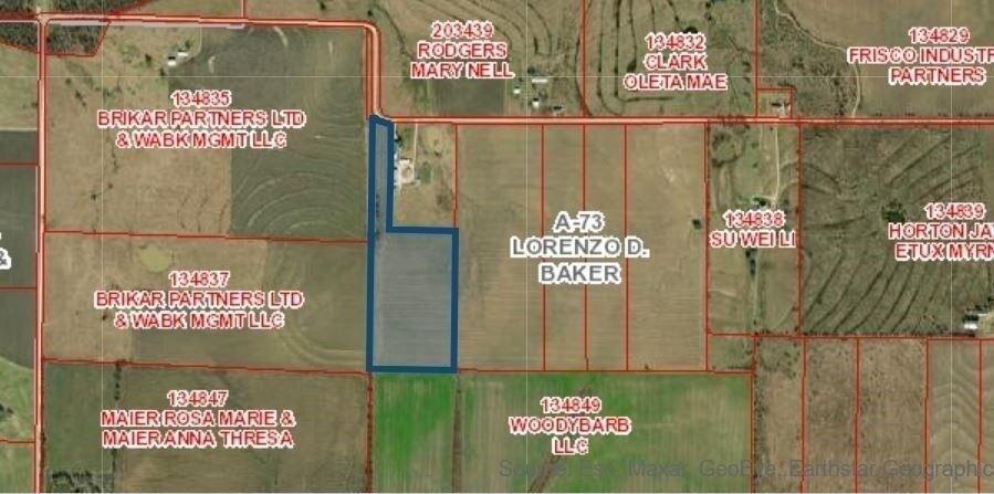Incredible 19.7-Acre Opportunity in the Heart of North Texas Growth Corridor! This rare 19.70-acre tract in Pilot Point offers the perfect blend of privacy, elevation, and potential—ideal for farming, building your dream estate, or future development. With paved road access on Baker Road and utilities available, this property is ready for your vision. Well-established pecan trees add natural beauty and shade, while the gentle hilltop elevation offers stunning views over the surrounding landscape—set above neighboring parcels for added exclusivity.

The property is set back from the road, providing a natural buffer for peace and privacy. Located just 5 miles from the new toll road, this parcel is positioned within a blossoming growth area where developers are actively acquiring land. It sits just 10 miles between Tioga and Gunter, and Buck Creek is just across the road, flowing toward Lake Ray Roberts—offering proximity to recreation without flood zone concerns.

Enjoy the benefits of a current Ag exemption for low taxes, and take advantage of 50% conveyed mineral rights with decision-making authority—a rare and valuable asset. Whether you're looking for land to farm, hold, develop, or build on, this property delivers on location, utility, and upside.