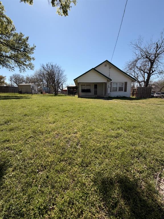 Charming Farmhouse in Meridian, TX!  This beautiful updated 3 bedroom, 2 bath home offers the perfect blend of country charm and modern upgrades.  Featuring new HVAC, updated plumbing, fresh flooring throughout, this home is move in ready and designed for comfortable living.  Enjoy a spacious eat in kitchen ideal for family meals and gatherings, along with a large yard that provides plenty of room to relax, garden, or entertain.  The property also includes a convenient carport and two storage sheds for all your tools and equipment.  Whether you're looking for a peaceful place to call home or a weekend getaway, this Farmhouse offers space, functionality, and charm.