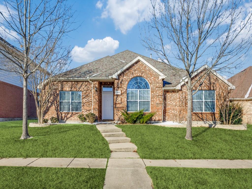 Move-in-ready East facing one story home offers everything you need to make it your own. This recently refreshed 4-bedroom, 2-bath home has plenty of room for the whole family. Inviting living and dining areas welcome you inside. The kitchen is the focal point of the home and opens to the family room for easy entertaining and shared family time. Kitchen features stainless appliances, 5 burner gas range, lots of cabinets and counter space, center island, pantry, and breakfast bar. Primary suite has an updated en-suite bath with new tile flooring, new cabinetry and walk in closet. Three secondary bedrooms and bath are separate from the primary bedroom for privacy. One of the bedrooms could also be used as an office or playroom. Fresh paint throughout. Large backyard is perfect for pool, pets or play.  Situated in a family-friendly neighborhood, this home is within walking distance to the local elementary school and community pool. Conveniently located and close to all the amenities McKinney has to offer.  McKinney ISD.
Schedule your private showing today! Some photos may be virtually staged.