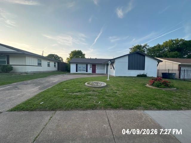 Welcome to 4111 Mehalia Drive.   The home features 2 bedrooms, 2 full baths and a 2 car garage. The kitchen includes an island. Exterior features include a covered patio and a fenced backyard.