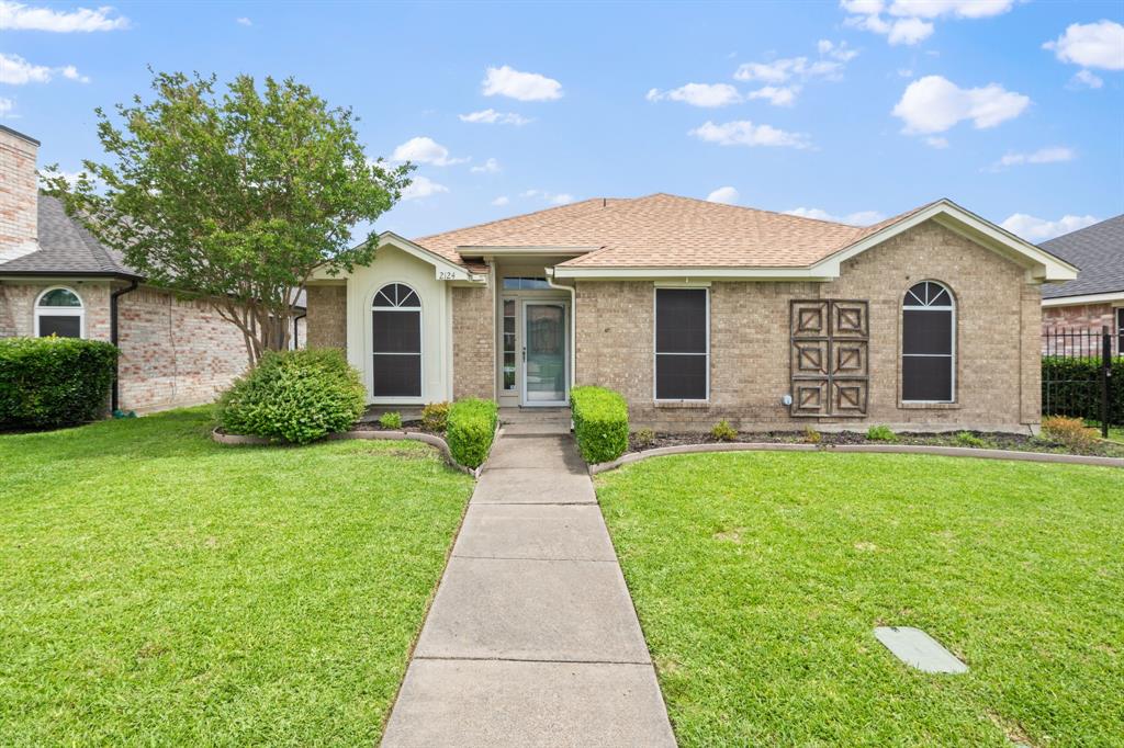 Welcome to 2124 Emerald Oaks Drive in Mesquite, TX — a well-maintained home that immediately reflects pride of ownership, thoughtful updates, flexible living spaces, and everyday convenience in a great location.
This home has been cared for over the years and improved where it matters most, featuring a new roof, new HVAC, new engineered hardwood flooring, and a new insulated garage door with a new garage door opener installed in 2025. These major updates offer buyers peace of mind while still delivering the warmth and comfort of a home that feels inviting from the moment you walk in.
Inside, the kitchen is clean, functional, and updated with granite countertops, a new sink, and stainless steel appliances, creating a great space for cooking, hosting, and everyday living. The living area is warm and welcoming, anchored by a wood-burning fireplace that’s perfect for cozy evenings or gathering with family and friends.
One of the home’s most unique features is the former bar area that has been thoughtfully converted into a practical office space — the perfect “bar-ffice” for working from home, studying, paying bills, or keeping life organized.
The primary suite includes a walk-in closet, while the enclosed screened-in patio provides an additional space to relax, enjoy your morning coffee, or entertain while staying protected from the elements. Outside, the home continues to impress with a tall privacy fence, an irrigation system for the yard and flower beds, and plenty of covered parking, including a carport that brings the total to four covered parking spaces.
Located within walking distance to James Terry Middle School and Thompson Elementary School, this home also offers convenient access to I-20 and I-635, making commuting around the Metroplex simple.
Well cared for, updated where it counts, and full of practical features buyers will appreciate — 2124 Emerald Oaks Drive is ready to welcome its next owner.