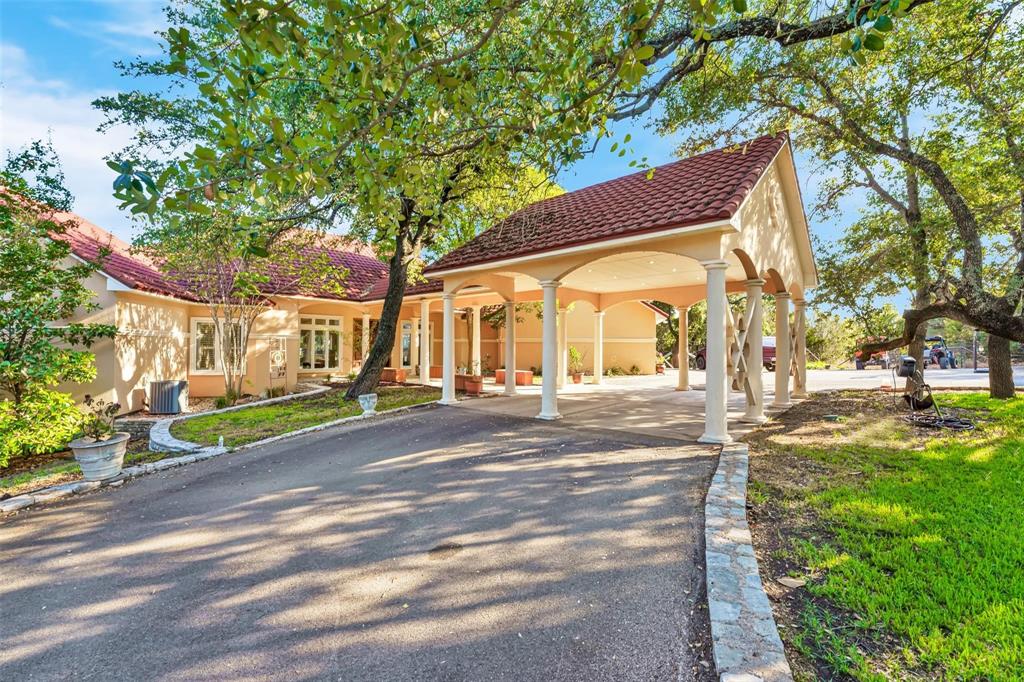 Amazing opportunity!  Imagine driving up to your private Mediterranean-inspired sanctuary—56+ acres of untamed beauty with breathtaking panoramic views of the Brazos river valley with gorgeous riverfront access...that redefine “breathtaking.” Momentum builds and quite peaceful terrain expose opportunity as you drive up your private, highway-frontage entrance. The 6,105 sq ft residence welcomes you with soaring ceilings, two grand living areas, a chef’s-dream kitchen, and a master suite perched above the river’s edge—every window framing a masterpiece of nature. Built like a fortress with steel beams, reinforced concrete, and a durable metal roof that should last a lifetime.  This home stands firm against any storm.
Outside, adventure and calm converge: Direct river access and custom put-in spot for kayaks, canoes, or riverside cabins.  There are multitudes of uses for this elaborate property. There's a large fully stocked pond, three spacious barns, two utility sheds, cattle pens, plus three fenced pastures. Tons of wooded trails weaving through lush terrain. Now is the opportunity to seize the chance to transform this estate into a serene family retreat, a boutique RV park, riverside cabin haven, or thriving highway-frontage enterprise. The groundwork is set—yours is the vision.
Don’t let this rare gem slip away. Schedule your private tour today and start living the Mediterranean dream in the heart of nature.