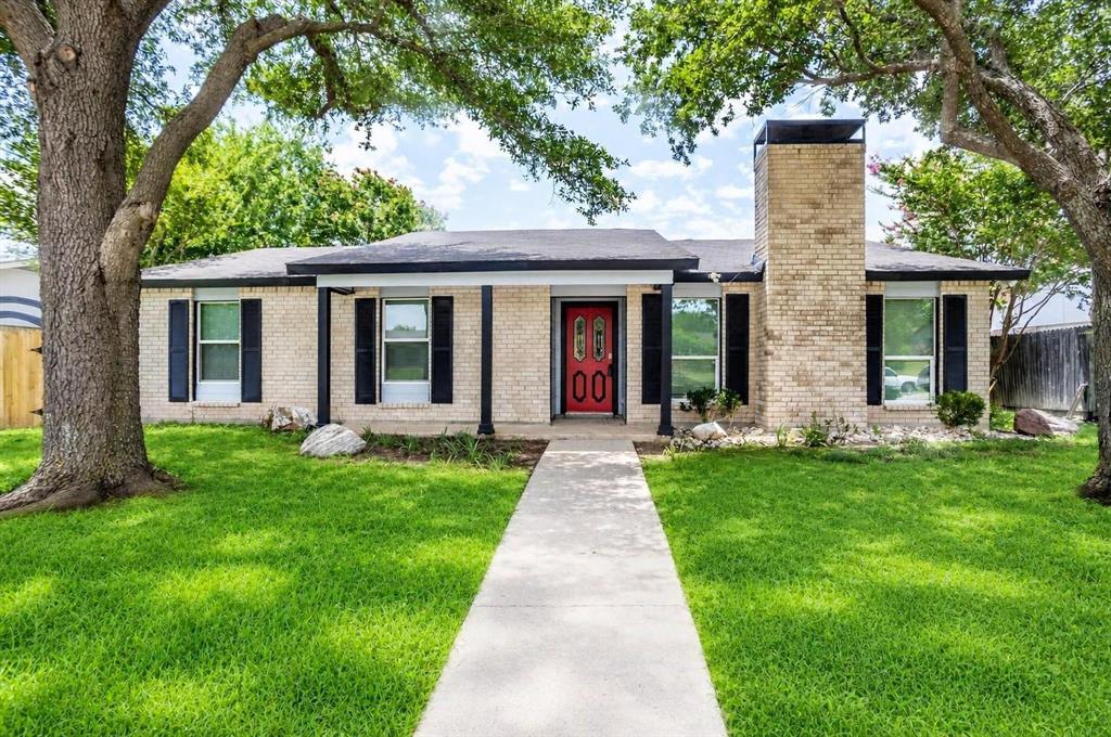 STUNNING REMODEL OF AN OLDER HOME. Newly painted, high end plank flooring, tile in kitchen, baths, pop corn gone, newly done kitchen and appliances, granite counters,  beautiful new bathrooms with unique tile and sinks, new lighting, replaced windows.  Patio, wood fence. Garage with opener plus a carport and small storage building.  Home has soft gray tones offering a relaxing atmosphere.  Ceiling fans, lights in closets.  Lots of extra touches that make this a great place to call home  .No blind offers. No owner financing.