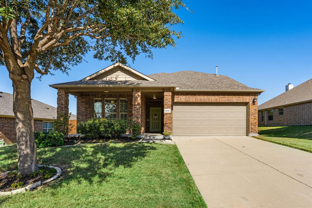 Hidden Knolls is back on the market with new Quartz Countertops and Backsplash! Well-maintained, south-facing home in highly sought-after Prosper ISD—with no MUD and no PID. This home delivers what buyers want: space, privacy, and smart updates. The open floor plan is efficient and functional, with ample storage throughout, including a walk-in pantry, walk-in attic with built-in shelving, multiple interior storage spaces, and an Oversized utility room you must see. The generously sized kitchen features stainless steel appliances, including a gas range that is vented to the exterior, and plenty of space to add an island of your dreams. The spacious primary suite features a large walk-in closet and a well-appointed bath with soaking tub, separate shower, and thoughtful upgrades. A split-bedroom layout provides added privacy, while the upstairs gameroom offers flexibility as a fourth bedroom, office, or second living space. Major updates already handled:  Stainless steel refrigerator,  rear exterior repainted, countertops & backsplash. 2024: flooring, baseboards, and furnace,  2019: water heater, and other updated fixtures and appliances throughout. Situated on a slightly elevated lot with excellent drainage. The home also features a large, private backyard with board-on-board fencing. Conveniently located less than a mile from Hwy 380, Baylor Hospital, shopping, dining, and everyday essentials. Community amenities include a pool, park, trails, and a scenic pond for fishing and canoeing.