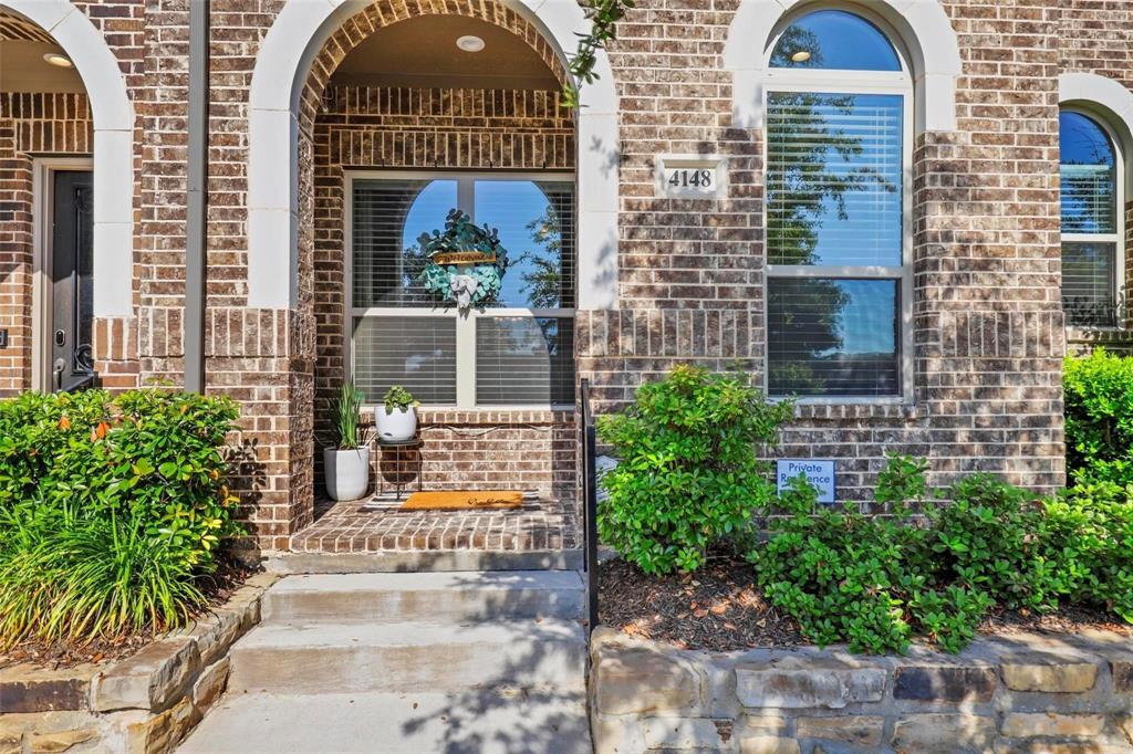 Location, location! For Lease! Call this luxurious and move-in ready 3 BR, 2.5 BA Townhome, home. Located in the highly desirable Riverwalk in FM. Walking distance to top restaurants and entertainment! Minutes to top rated FM schools. Spacious and charming this home has all the modern updates with views of the river and parks. The open floor plan is perfect for entertaining with open kitchen and all modern finishes and a large living room, and adjacent home office.  First floor includes a private patio and low maintenance turf backyard. Upstairs, has a grand primary suite with oversized bath, with double sinks, soaking tub and separate shower and large walk in closet. There are 2 additional large bedrooms with spacious closets, joined by jack and Jill bath. The Townhome is also equipped with smart thermostats and doorbell. In close proximity to DFW airport, and all major highways, shopping and dining. Perfect for low maintenance living! Use TREC application; $75 app fee per adult 18+.