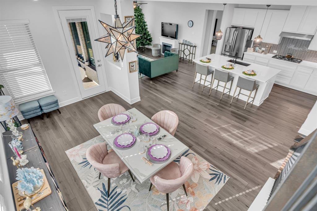 Buyer Incentive: Special financing available through Integrity Home Lending (NMLS #2398756). Eligible buyers may qualify for a lender-paid 1-0 Temporary Buydown, reducing the interest rate by 1% in Year 1, plus an appraisal reimbursement up to $600. Multiple buydown options available (2-1, 3-2-1, and 1-1). Fast approvals and expedited closings (7–10 days) available. First-time buyers may qualify for 3% down Conventional financing. Terms, rates, and approval subject to lender guidelines.

Welcome to 7624 Whisterwheel Way, a beautifully designed 4-bedroom, 3-bath home spanning over 3,000 sq ft, thoughtfully crafted for both everyday living and entertaining. This stunning David Weekley home offers a versatile layout featuring a private home office, spacious game room, and an open-concept living area that flows seamlessly into the kitchen and dining spaces—perfect for gatherings or quiet nights at home.
Ideally located just off Chisholm Trail Parkway, this home provides quick and convenient access to Downtown Fort Worth, The Shops at Clearfork, Trinity Trails, and some of the city’s best dining, shopping, and entertainment. Whether you’re commuting, enjoying weekend outings, or exploring nearby trails, everything you love about Fort Worth is within easy reach.
Homeowners enjoy access to a beautiful amenity center, creating a true sense of community and lifestyle. From morning walks to evenings spent entertaining, this home delivers comfort, functionality, and location—all in one.