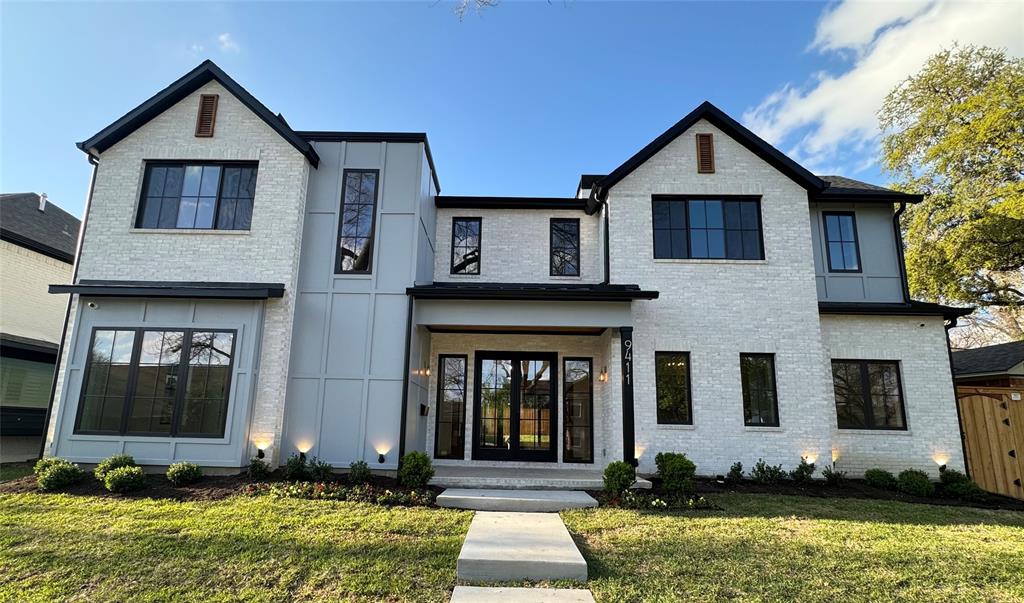 Welcome to the heart of White Rock Valley! One block from WRE, 9411 Spring Branch is a turn-key new construction built by Striland Residential. Open floor plan, custom millwork, custom cabinetry, and white oak hardwoods throughout. Downstairs: Herringbone flooring in foyer, Office w full bath, Primary Suite w large walk in closet and island dresser. Kitchen equipped with Kitchenaid signature series appliances, hidden butlers pantry with bistro bar, spacious dining room with built in cabinets. Upstairs: Jack n Jill with walk-in closets, guest suite with full bath, game room, craft room, and 2nd full size WD closet. Outdoor: Massive L-shaped patio with surround sound speakers, fireplace, built-in grill, and elevated ledge for a green egg. 8 foot board on board cedar fence with motorized sliding gate. 
Technology: EV charger in garage, Ecobee, Cat-6 wiring throughout, Surround Sound, Smart Appliances, Wi-fi access points, 5 active security cameras. 
Completion date scheduled March 15th!