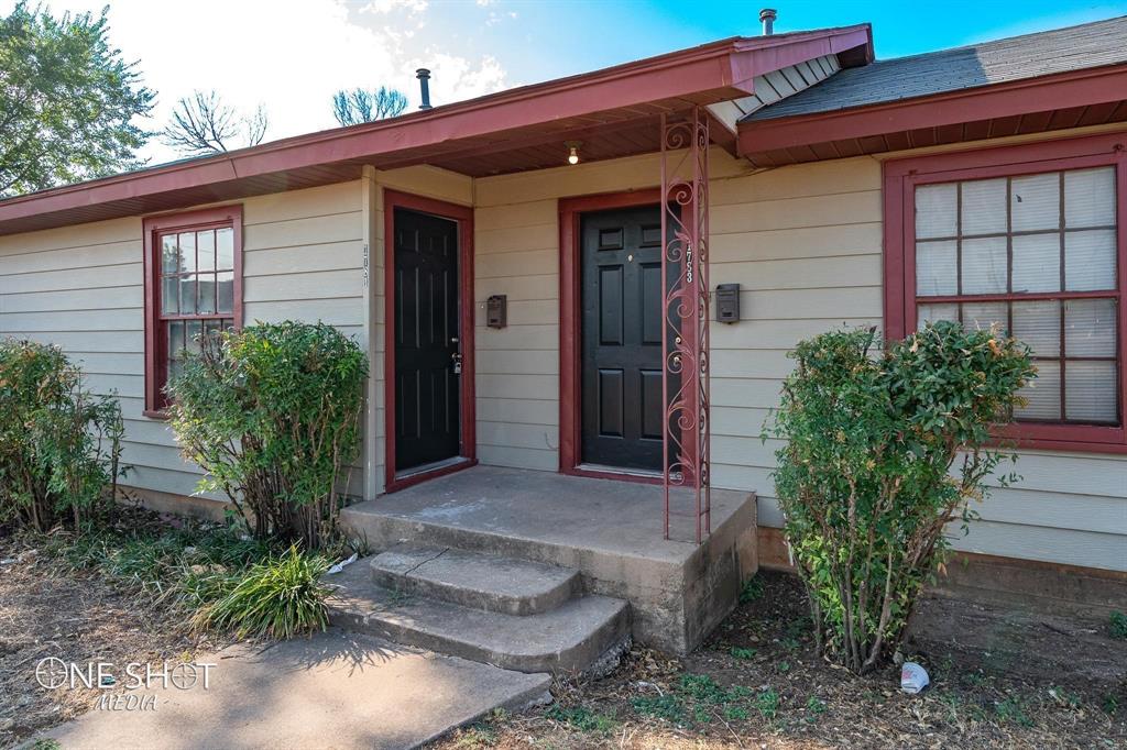 Income producing property, both units currently leased. 1781 is a one-bedroom unit currently leased at $900 per month and 1783 is a two-bedroom unit, currently leased at $900 per month. This unit has a long term tenant and has not had any updates completed. 1783 has wood flooring, gas central heat, electric central air, gas water heater.  1781 has been updated throughout and has an electric water heater, gas central heat and electric central air. Fenced back yard with detached two-car garage. Property is across the street from Martinez. Hendrick Health System, HSU and downtown Abilene are also close by. Professionally managed by Absolute Real Estate Management. Historical data available upon request. Contact us today to arrange your private showing.