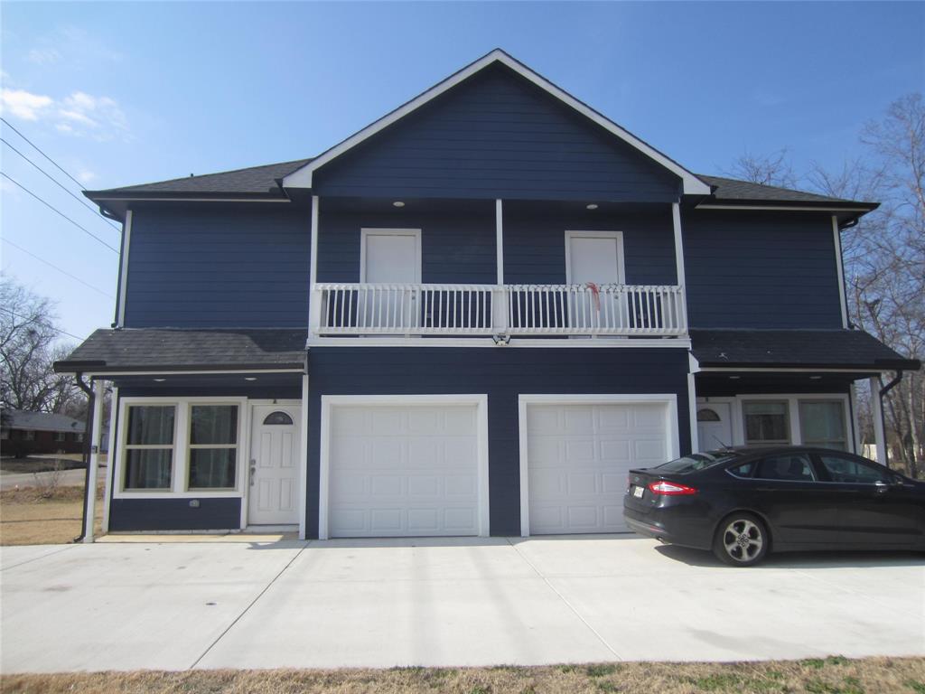 Great investment opportunity in Sulphur Springs! This newly built duplex offers two 3 bedrooms, 2.5 bathrooms, and approximately 1,350 sq ft per unit with an open, flexible layout and modern finishes. Each unit includes a 1-car garage, covered patio porch, and access to city water and sewer. With room in the back for potential additional units, this property provides excellent upside and is conveniently located near shopping, dining, and downtown. Owner would also sell as a package