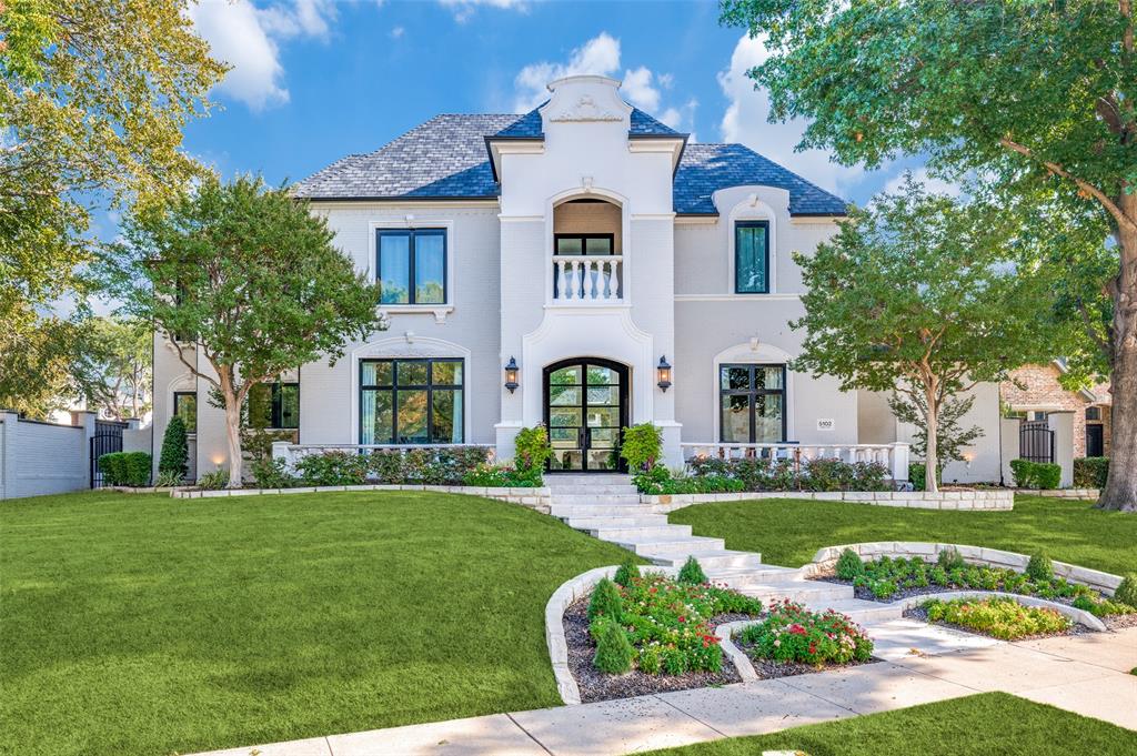 Beautiful home on one of the most prestigious streets in guard-gated Starwood. This exquisite residence showcases a stunning home enveloped by meticulously landscaped grounds. Large private backyard paradise with turf, outdoor kitchen, covered veranda and fireplace, great for entertaining. Enter the home to the grand foyer with elegant formal living and dining. Walls of windows provide panoramic views of the backyard retreat. The Chef inspired kitchen with large island and butler’s pantry opens to large family room, which features a fireplace, and a wall of windows with views of the backyard. Large Primary suite with sitting area fireplace, and deluxe bath with his & her vanities & walk in closet. Guest bedroom down with en-suite bath and Executive study with beautiful built ins. Front and back staircase lead to a game room, media room, work out room and three additional bedrooms up. 5 Car garage and numerous updates throughout the home. Close to DNT, the Star, shopping and dining.