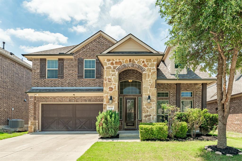 4 bedrooms + study, 2.5 bathrooms, and a 2-car garage located in the highly desirable Westridge master-planned community zoned to highly acclaimed Prosper ISD - known for preparing students for life beyond high school through AP classes, dual credit opportunities, and Career & Technical Education pathways. This thoughtfully designed floorplan features the primary suite downstairs along with a dedicated office or flex space at the front of the home, while upstairs offers 3 additional bedrooms plus a spacious game room. One of the bedroom is an en-suite with its own bathroom attached. Garage also an outlet ready for EV charger. The open-concept kitchen, breakfast nook, and living room with corner fireplace create one connected space where everyday life naturally happens. Unlike many older layouts, there are no oversized formal spaces wasting square footage — just practical living areas designed for how people live today. Enjoy resort-style community amenities including pools, parks, playgrounds, trails, and open green spaces throughout Westridge. Conveniently located near Hwy 380 and close to shopping, restaurants, grocery stores, and expanding retail along the Frisco corridor, everyday living becomes easier with so much nearby. A great opportunity for buyers seeking enough space, strong schools, community lifestyle, and convenience.