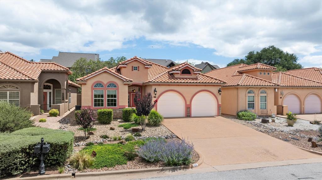 Welcome to this beautiful 3-bedroom, 2-bath Mediterranean home in the desirable Tuscan Village subdivision. Offering 2,165 square feet of comfortable living space, this residence combines charm and functionality with features designed for everyday enjoyment. The inviting sunroom provides the perfect place to relax, while the community pool and clubhouse add to the neighborhood’s appeal. Walking trails and a community lake offer a peaceful place to unwind at the end of the day. Located within Glen Rose ISD, this home offers a wonderful opportunity to enjoy both elegant design and a convenient community lifestyle.