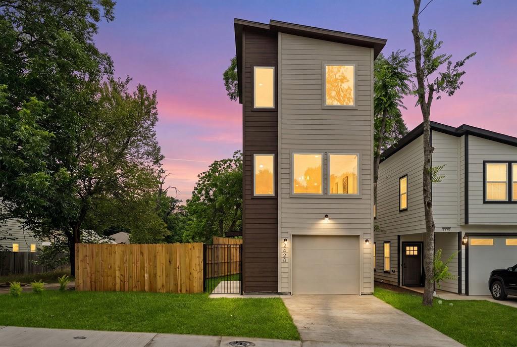**NEW CONSTRUCTION!** Modern three-story home featuring 3 bedrooms and 3.5 bathrooms, just minutes from Downtown Dallas! This unique property offers spacious living areas designed for comfortable everyday living. The primary suite is conveniently located on the first floor, while the second level features a beautiful kitchen, dining area, and open living space perfect for entertaining. Two generously sized secondary bedrooms provide plenty of room for family, guests, or a home office. For added convenience, the home includes **two laundry areas** and the **refrigerator is included**. Conveniently located approximately 10 minutes from Downtown Dallas with easy access to dining, shopping, and major highways. Move-in ready and waiting for you to enjoy—come see it for yourself!