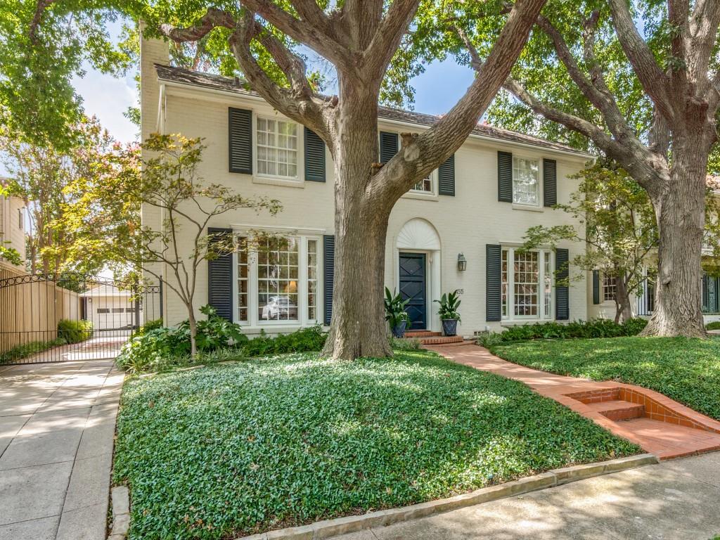 Fabulous traditional home in the French Streets of Highland Park with 3 bedrooms, Gameroom and Study. Amazing living spaces on one of the best Streets in the Park Cities! Beautiful hardwood floors downstairs with lots of natural light and amazing floor plan. Gorgeous backyard with a 2 car garage. The drive up is STUNNING! A MUST SEE in Highland Park! 60x135 LOT and 3287 square feet.