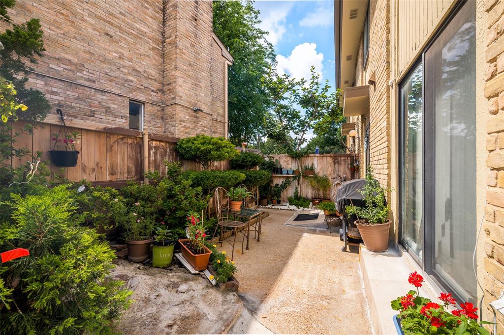 Rare opportunity in Canyon Creek! This spacious tri-level condo offers 1,824 square feet of flexible living space in one of Richardson's most convenient locations. The main level features a large living and dining area with a fireplace, galley kitchen, powder bath, and access to a private courtyard filled with mature landscaping and space for outdoor entertaining. Upstairs you'll find three generously sized bedrooms, including an oversized primary suite with abundant closet space and private bath. The finished lower level provides exceptional flexibility for a 4th bedroom, full bath, game room, exercise room, office, or hobby space. Well maintained and move-in ready, this home offers the perfect opportunity for a buyer to update at their own pace while enjoying an established community with a pool, covered parking, and easy access to shopping, dining, UTD, CityLine, and major commuter routes. Great opportunity for an investor buy and hold with UTD down the street. Located in Plano ISD. A rare chance to create your own style in a community where updated units command significantly higher prices. Seller is offering $5,000 in closing cost assistance. Seller is also willing to sell property with any of the furniture in the house including the washer and dryer.
