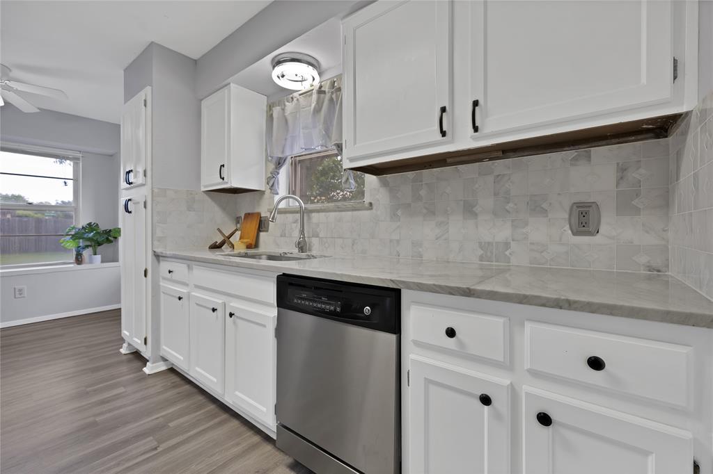 THIS HOME JUST APPRAISED FOR $315,000. REST ASSURED, THIS HOME IS PRICED AFFORDABLY AND ACCURATELY. REFRIGERATOR, WASHER and DRYER INCLUDED!!! Seller is willing to offer a concession towards the buyer's closing costs. 

AFFORDABLE, UPDATED, and truly MOVE-IN-READY. This beautifully renovated 4-BEDROOM, 2-BATH HOME in Fort Worth's established Candleridge neighborhood checks all the boxes buyers are searching for. Positioned on a LARGE CORNER LOT across from a beautiful park with walking trails, this 1,853 sq. ft. single-story home offers space, style, and everyday comfort in a location that’s hard to beat.

Inside, the OPEN-CONCEPT layout features VAULTED CEILINGS WITH EXPOSED WOOD BEAMS, abundant natural light, and LUXURY VINYL PLANK FLOORING THROUGHOUT. NO CARPET. Fresh neutral paint and oversized windows create a bright, welcoming feel from the moment you walk in. The FULLY REMODELED KITCHEN is both stylish and functional with updated cabinetry, sleek countertops, modern fixtures and hardware, a statement backsplash, vent hood, pantry, and an INCLUDED REFRIGERATOR, making it truly move-in ready.

Both BATHROOMS have been thoughtfully UPDATED with new vanities, countertops, fixtures, and tile finishes for a clean, modern look. A WASHER AND DRYER ARE ALSO INCLUDED, adding even more value for today’s buyers.

Step outside to enjoy the OVERSIZED BACKYARD, complete with an above-ground POOL and PERGOLA-covered patio for shaded outdoor living. The 2-CAR GARAGE WITH BUILT-IN WORKBENCHES offers great flexibility for storage, hobbies, or projects.

LOCATED CLOSE TO TCU, THE HULEN MALL and other FORT WORTH AREA HOT SPOTS, this home offers an excellent opportunity to own an UPDATED FORT WORTH HOME ON A SPACIOUS LOT without sacrificing location or comfort.