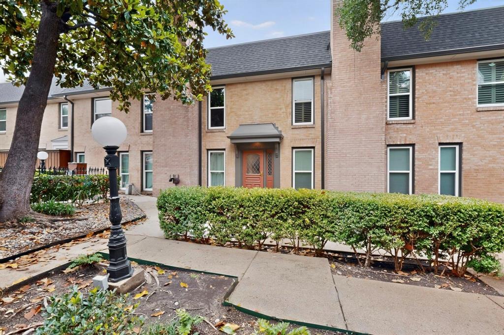 This spacious top-floor condo is competitively priced in a fantastic NE Dallas location! Offering an open-concept layout with great natural light, solid oak hardwood floors, plantation shutters, a gas fireplace & tons of storage space. Kitchen is complete with granite countertops, pantry & breakfast nook area with direct access to a second private entrance with a covered walkway leading to assigned covered parking. Large primary bedroom features two generously sized closets & an ensuite bath with a soaking tub. Second bedroom or bonus room that could be used as an office, media room or workout area—tons of possibilities! Remaining full bath is easily accessible from the second bedroom & main living areas. Plus, this unit is seconds away from the community pool where residents can enjoy outdoor seating & grilling. This gated community also provides secured parking, fully enclosed & covered by mature shade trees. HOA dues include ALL utilities—electric, water, trash, insurance—meaning predictable monthly ownership costs! Ideally located minutes from shopping & dining at NorthPark, neighborhood schools & parks, easy access to Preston Hollow, SMU & Downtown Dallas—this property offers low-maintenance living in one of the city's most convenient locations.