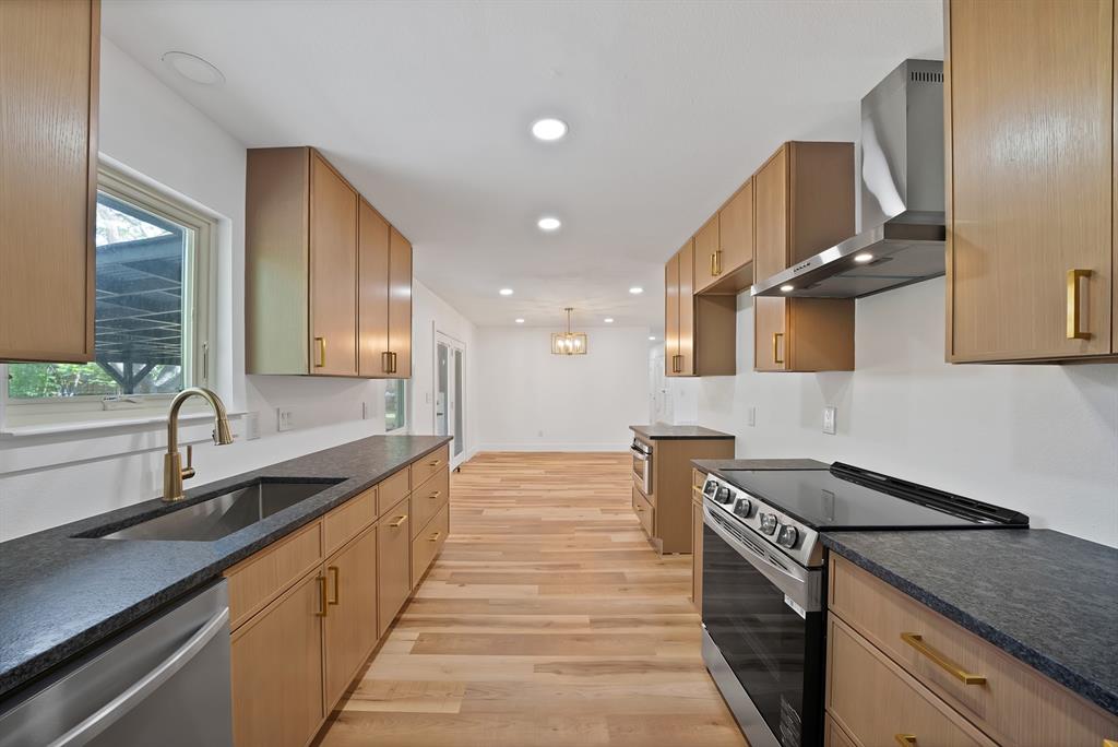 Welcome to your dream home nestled in the charming neighborhood of Wedgewood Square! This beautifully renovated four-bedroom, two-bathroom 1,886 sqft residence seamlessly blends modern style with timeless comfort! Upon entering, you're greeted by a spacious and open floor plan with stylish and modern fixtures throughout. The home features NEW STAINLESS APPLIANCES with stunning granite countertops, 3 year old roof, NEW WATER HEATER, NEW HVAC SYSTEM, NEW PLUMBING, newly poured driveway, sprinkler system, home GENERATOR, & lastly, sits on an oversized lot with a covered back patio to enjoy your evenings in! This home is conveniently located just minutes from schools, shopping, dining options, & only a 10 minute drive from Ft. Worth's very own, TCU! Experience the best in modern living with this beautifully remodeled property. Don't miss the opportunity to make it yours!