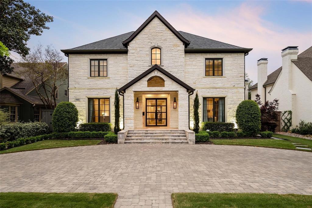 Interior photos coming soon, showings start Tuesday at noon. Transitional-style home built by Carson Luxury Homes in 2016 has high-end finishes throughout, built in 2016 by Cason Luxury Homes and is located in HPISD. This 6,249 sq property has four bedrooms, five and half baths, a game room, formal living room and an open concept family room with a fireplace, chef’s kitchen, and breakfast room. The chef's kitchen is designed with Borghini marble countertops, a designer tile backsplash from Walker Zanger, and stainless-steel appliances. All 4 bedrooms are located upstairs as well as a loft with built-in desks, a playroom, a game room and a utility room with a beverage fridge and dishwasher. The master features a massive spa-like shower, two vanities and two large custom walk-in closets. The spacious backyard has a fireplace, grill, beverage fridge and icemaker making this home perfect for entertaining.