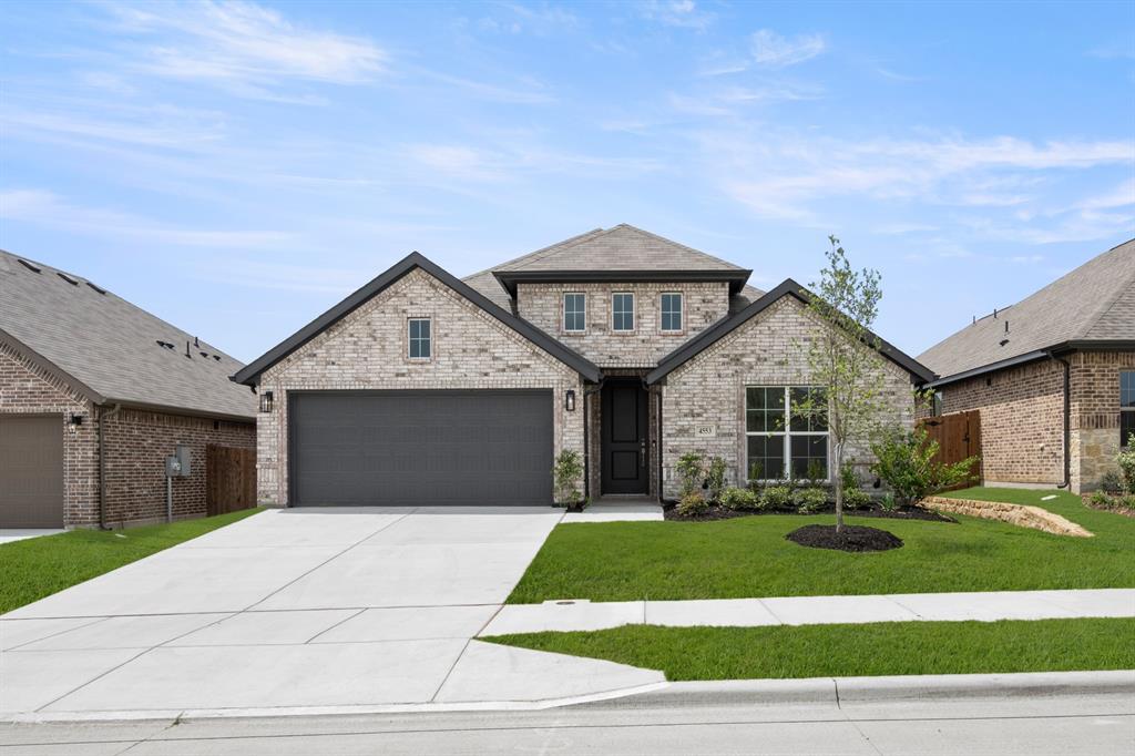 MLS# 21248543 - Built by Risewell Homes - Ready Now! ~ This thoughtfully designed one-story home in Fort Worth offers an inviting open-concept layout perfect for modern living and entertaining. The spacious family room serves as the heart of the home and features an electric fireplace, creating a warm and stylish gathering space that flows seamlessly into the bright kitchen and cozy breakfast nook. The private primary suite is tucked away for maximum comfort and includes a luxurious bath and generous walk-in closet, while three additional bedrooms provide plenty of room for family or guests. An additional full bath is conveniently located near the additional bedrooms, and a well-placed utility room adds everyday convenience. With a dedicated covered patio for outdoor relaxation and a two-car garage to complete the package, this home delivers both comfort and functionality in a desirable design.
