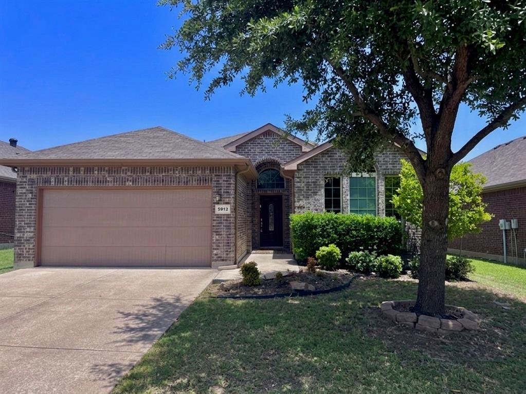 Welcome home to this beautifully maintained, move-in ready 3-bedroom, 2-bath home in the desirable Terrace Landing community! This inviting home features a spacious open-concept layout that’s perfect for everyday living and entertaining. The kitchen flows seamlessly into the living and dining areas, creating a warm and functional space for family and friends. The generously sized primary bedroom offers a peaceful retreat with a walk-in closet. Step outside to enjoy the fully fenced backyard, perfect for relaxing or entertaining. Conveniently located near shopping, dining, parks, and major highways, this home is also zoned to Eagle Mountain-Saginaw ISD, including Remington Point Elementary, Creekview Middle School, and Chisholm Trail High School. Don’t miss your opportunity to make this wonderful home yours!