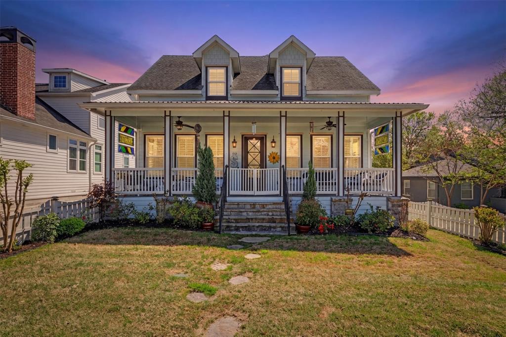 PRICE IMPROVEMENT! If you’ve been watching this one from the sidelines, now is your moment. Back on the market with new motivation, this is a rare second chance to secure a premier property in the heart of the McKinney Historic District. While the home carries the timeless soul of its surroundings, this 2015 British-inspired build offers a best of both worlds lifestyle: historic charm without the historic maintenance. Just steps from the vibrant Downtown McKinney Square, the curb appeal is immediate—from the classic white picket fence to the sprawling, inviting front porch.

Inside, the home features 3 bedrooms, 2.5 bathrooms, and a stylish living area complete with a custom-built bar—ideal for hosting and gathering. Upstairs, a spacious game room offers incredible versatility, enhanced by six generous closets and custom wood built-ins. The enclosed back living space provides year-round enjoyment with triple-paned roll-out windows, tile flooring, and its own mini-split system. Plantation shutters elevate the home's aesthetic. Above the detached garage, an additional 484 sq. ft. of climate-controlled bonus space—currently functioning as a gym—offers endless possibilities for a studio, office, or guest suite.. 

Filled with thoughtful upgrades, flexible spaces, and undeniable curb appeal, this is a truly special home in one of McKinney's most sought-after historic areas. Don’t let this second chance pass you by—the sellers are ready and the opportunity is yours!