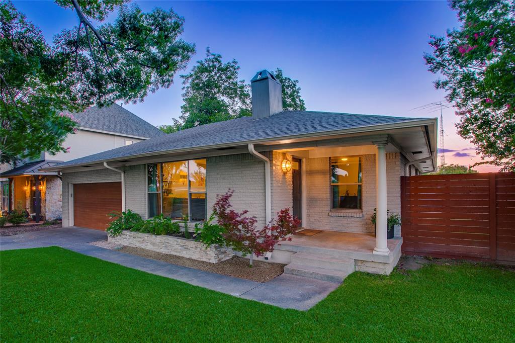 Located across from the rolling prairie land of Flag Pole Hill, this Lake Highlands gem is the definition of turn-key. Every inch of this home has been thoughtfully reimagined with designer finishes and upgrades that balance style with peace of mind.
Step inside to find solid hardwoods that flow through an open-concept layout, where the living and dining areas transition seamlessly into a chef’s kitchen. The culinary space is a standout, featuring custom cabinetry with clever storage solutions, crisp quartz countertops, a natural stone backsplash, and premium stainless appliances including a gas cooktop. It’s an ideal setup for hosting, especially as the interior opens up through elegant French doors to a private backyard oasis. Whether you’re relaxing under the covered patio or enjoying the custom deck with built-in grill, the outdoor space feels like a true extension of the home.
The bedroom wing continues the home’s refined feel with beautiful oak hardwoods throughout. The primary suite is a true retreat, offering an oversized layout and a freshly updated bathroom complete with a spacious walk-in shower and large closet. Just down the hall, the secondary bathroom serves the additional bedrooms with a custom vanity topped with stone and a classic tub-and-shower combination.
The list of recent mechanical and structural updates is extensive, including a 2018 roof, energy-efficient windows, HVAC system, electrical panel, attic insulation, and a sprinkler system.
Enjoy an unbeatable Lake Highlands location where you are just minutes away from the scenic trails and natural beauty of White Rock Lake, local parks, transit, shopping, and dining. This spectacular property is truly a rare find. Don't miss the opportunity to be a part of this sought after neighborhood feeding to White Rock Elementary and to call this beautifully updated residence your new home!