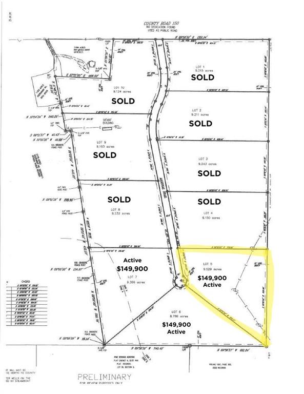 NEW PRICE! BEAUTIFUL VIEWS!, CUL-DE-SAC, LARGE TRACTS FROM 8+ TO 9+ ACS. JIM NED SCHOOLS, STEAMBOAT MTN WATER, AEP ELECTRIC, UNDERGROUND UTILITIES. ALL TRACTS NOW ONLY 149,900 . 1800 SQ FT MINIMUM.