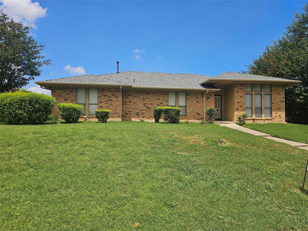 Step into a home that offers space, character, and thoughtful design in every detail. Fully updated and move-in ready, this beautiful 3 bed 2.5 bath home features a brand-new roof and stylish granite countertops in the kitchen and all bathrooms. The kitchen has been refreshed with new appliances, including a smooth surface cooktop built in microwave and dishwasher.  This single story home features a versatile layout with two spacious living areas and two dining areas, perfect for both everyday living and entertaining.

Warm wood flooring flows throughout the entire home with no carpet, creating a clean and timeless look. The inviting den and main living area are connected by a striking double sided fireplace that adds charm and ambiance to both spaces. Custom built ins enhance the breakfast nook and living area, offering style and practical storage.

The kitchen and dining spaces are ideal for gathering, while the nearby wet bar with classic saloon doors just off the den creates a fun and functional entertaining hub. The primary suite is a private retreat featuring a LED mirror with lights and a separate stand alone soaking tub designed for relaxation.

Two secondary bedrooms are thoughtfully connected by a Jack and Jill bath, providing convenience and privacy. Outside, enjoy a huge backyard with a generous storage building, all enclosed by a wooded privacy fence. The established neighborhood is lined with mature trees, giving a sense of tranquility and curb appeal.

Additional highlights include a two car garage with an extra rear pad perfect for boat or RV parking, plus the efficiency and comfort of two HVAC systems. Outdoors, you will find a large covered patio complete with a ceiling fan, ideal for enjoying warm evenings.

This home combines space, personality, and everyday functionality in a setting you will love to call home.