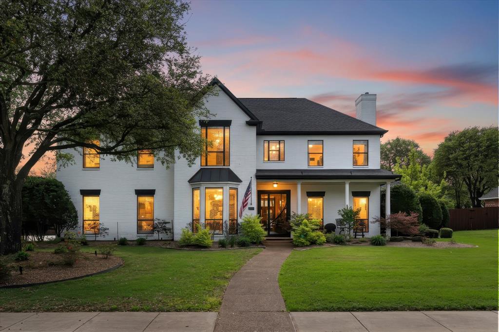 *HUGE PRICE REDUCTION* MOTIVATED SELLER! Welcome to 1107 Travis Court, an entertainer’s dream where refined design, artistic detail, and effortless luxury converge in one of Southlake’s most coveted enclaves.

Tucked away at the end of a quiet cul-de-sac on just under half an acre, this recently renovated estate is surrounded by mature trees and lush landscaping, offering both privacy and an impressive setting for hosting.

From the moment you step inside, the home captivates. A grand entry anchored by a sweeping curved staircase sets the stage for interiors designed to impress. Expansive windows flood the space with natural light, highlighting custom finishes, designer lighting, and curated architectural details that create a sophisticated yet inviting atmosphere.

Thoughtfully designed for both everyday living and elevated entertaining, the flexible layout features 5 spacious bedrooms and 4 beautifully appointed bathrooms, along with multiple living and flex spaces ideal for gatherings or private retreats. The seamless flow between spaces allows for effortless entertaining, whether intimate or grand.

Step outside and experience a true backyard oasis built for Texas living. The resort-style pool, expansive outdoor living areas, and misting fans designed to keep you cool during the Texas heat create the ultimate setting for year-round enjoyment.

Car enthusiasts will be equally impressed by the showcase 3-car garage, featuring sleek glass garage doors, epoxy flooring, and striking honeycomb lighting—an elevated space worthy of prized collections.

Every detail of 1107 Travis Court has been thoughtfully curated to deliver a home that is as functional as it is unforgettable. With its entertainer-focused layout, luxurious updates, and exceptional outdoor living, this Southlake showpiece offers a lifestyle defined by sophistication, comfort, and connection.