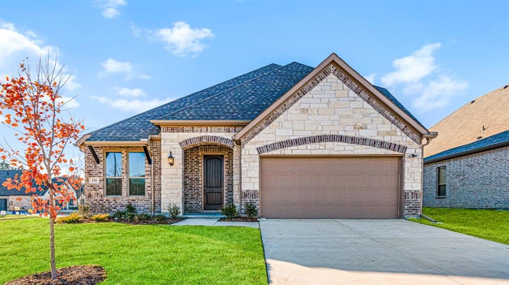 MLS# 21173477 - Built by Altura Homes - Ready Now! ~ Discover comfort and style in this stunning 2,594 sq. ft. two-story home located in a brand-new community in Greenville, Texas. With 4 spacious bedrooms, 2.5 bathrooms, and thoughtfully designed living spaces, this home offers the perfect blend of modern convenience and timeless charm. As you enter, you’re welcomed by a private study—ideal for working from home or managing daily tasks. The open-concept main living area flows seamlessly from the living room into the dining area and kitchen, making it perfect for entertaining or relaxing with family. The kitchen is a chef’s dream, featuring sleek granite countertops, 42-inch upper cabinets, and ample storage and prep space to accommodate everything from casual meals to gourmet creations. Upstairs, a large gameroom provides a flexible space for play, media, or relaxation—tailored to your lifestyle. All four bedrooms are generously sized, including a spacious primary suite designed for comfort, complete with an en-suite bath and walk-in closet. The additional bedrooms offer plenty of space for family or guests. With two full bathrooms and a convenient half bath on the main floor, morning routines and entertaining are a breeze. This home offers not only space, but smart design and quality finishes throughout. Set in a growing Greenville community, you’ll enjoy the charm of small-town living with easy access to nearby shopping, schools, and outdoor recreation. Whether you're gathering with friends in the gameroom, enjoying quiet time in the study, or cooking up your favorite meals in a beautifully finished kitchen, this home delivers comfort, function, and style—inside and out.