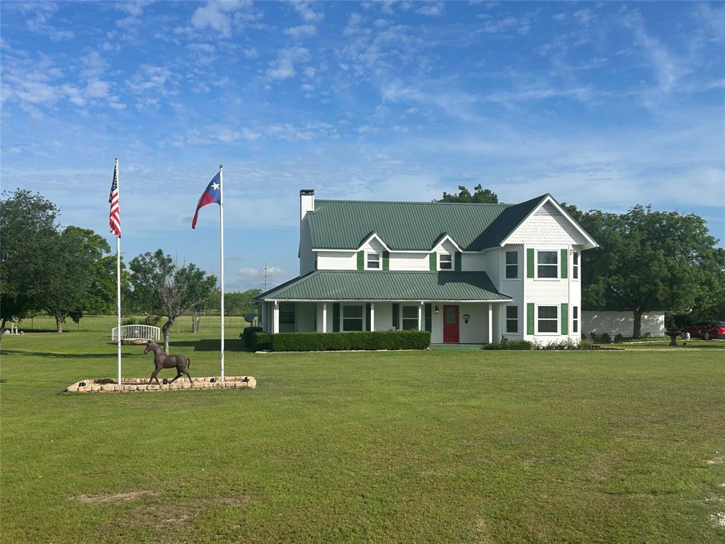 MOVE IN READY. Nestled amidst the tranquil landscapes of Poetry, TX, this charming property is the epitome of rustic elegance and modern convenience. Offering a spacious layout with 3 bedrooms and 3 full baths, this home boasts approximately 2,700 square feet of well-configured living space. Set on a pristine 10-acre parcel, the property features two serene ponds, 4 stall Barn with an Office and Workshop, Greenhouse and Storage Building. Property also includes a 1200 sq ft guest house or multi-generational house with 3 bedrooms and 1 bathroom. Making it a picturesque retreat that perfectly encapsulates the charm of rural Poetry. Step inside to discover a thoughtfully designed interior that has been recently updated to blend comfort with style. The kitchen is equipped with modern appliances, ample cabinetry, and a functional island that doubles as a breakfast bar. The adjacent dining area is ideal for both dining or office.  This property embodies the perfect balance between a peaceful rural lifestyle and country living. Experience this extraordinary opportunity to own a piece of pristine countryside today. SELLERS MOTIVATED. Sellers have survey.