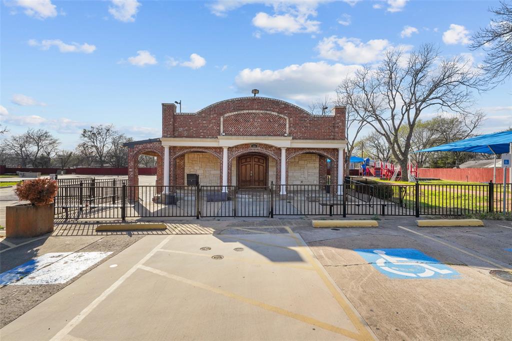Excellent opportunity to own a beautiful & well kept church property in the heart of Grand Prairie. This property offers a functional layout ideal for a congregation or faith-based organization. The facility features a spacious sanctuary suitable for worship services and gatherings, along with additional areas that can be used for offices, classrooms or fellowship space. The property is situated in an established area with convenient access to major highways (Highway 161, I-30 and SH 360) making it easily accessible for members and visitors throughout the Dallas–Fort Worth Metroplex. On-site parking and outdoor space provide flexibility for church activities, community events and potential future growth. Included in sale is the Church building with 7,838 sqft + a remodeled home (4 bedrooms, 2 full baths, 1,315 sqft) and spacious parking. This property presents a great opportunity for a growing ministry or an organization seeking a centrally located place of worship. Call today for a private showing!