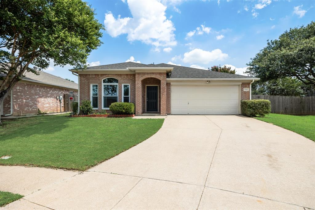 Discover the perfect blend of comfort and style in this beautifully maintained 3-bedroom, 2-bathroom home in the heart of Arlington, TX. Nestled in a peaceful neighborhood, this inviting residence offers a spacious layout and a generous 2-car garage, creating an ideal living space for those who appreciate convenience and contemporary design. Step inside to find a thoughtfully designed interior that maximizes both space and functionality. The open-concept living area features plenty of natural light, highlighting the warm and welcoming atmosphere. The living room effortlessly flows into the dining area, perfect for entertaining guests or enjoying a quiet dinner at home. The adjacent kitchen is a chef's delight, boasting modern appliances, ample counter space, and sleek cabinetry. The home's accommodations include three well-sized bedrooms, providing versatility and comfort. The primary bedroom is a true retreat, offering ensuite complete with a spacious shower. The additional bedrooms share a second full bathroom, ensuring ample space for relaxation and privacy. Outside, the property shines with a well-maintained exterior. The large backyard is ideal for outdoor activities and gatherings. This well-maintained home features a newer roof (2025), fresh interior paint (2026), and stylish updated light fixtures (2026) that add a modern touch throughout. Thoughtfully refreshed and full of charm, this home offers a bright and inviting atmosphere with finishes that make everyday living comfortable and enjoyable. Conveniently located with easy access to shopping, dining, and major highways, this is a wonderful opportunity you won’t want to miss!