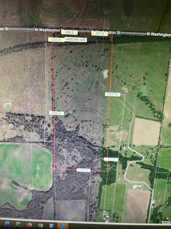 ***** AMAZING LAND *******

Great investment tract of 99.74 acre , only 1 parcel east of Preston Road . Washington street will be 4 lane with median in center according to City of Sherman . 1300 FT Frontage on Washington street . Survey in Transaction Desk. Property may have small amount of flood on south east corner .