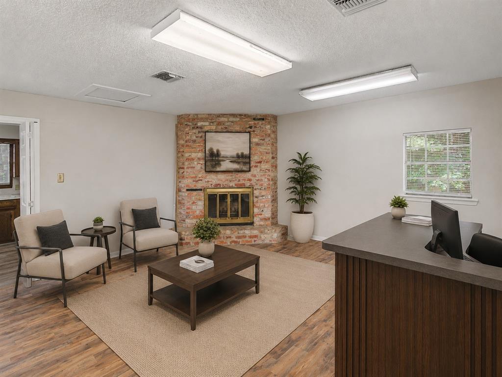 Professional office opportunity with B-1 Commercial zoning in a convenient west Shreveport location. This move-in ready office offers approximately 880 square feet designed for real business use, featuring a welcoming reception area with fireplace, private office, dedicated conference room, flexible workspace, kitchenette, restroom with shower, and additional storage space.

Unlike many office properties in this price range, this stand-alone building provides on-site parking, a detached storage building, and the flexibility to accommodate a variety of professional uses including real estate, insurance, legal, accounting, consulting, counseling, medical, and other approved commercial businesses.

The comfortable and functional layout creates a professional atmosphere for both clients and staff while allowing flexibility for a growing business. Whether you're opening your first office, expanding your business, or investing in commercial real estate, this property offers functionality, visibility, and value at an affordable price point.

Vacant and ready for immediate occupancy. Bring your business and get to work!