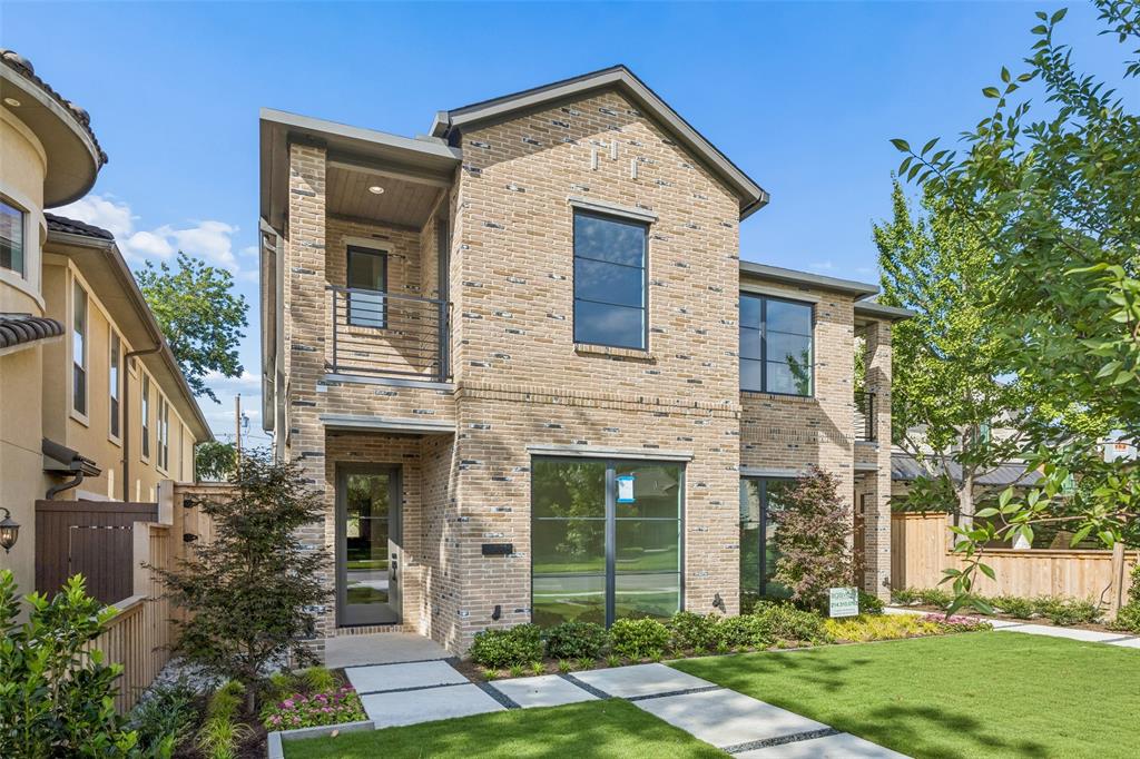 Exceptional opportunity to own a newly constructed duplex in one of East Dallas' most desirable locations. Thoughtfully designed with clean architectural lines, warm contemporary finishes, and quality craftsmanship throughout, this property features two identical 3-bedroom, 3.1-bath residences, each offering an open-concept floor plan with stylish, functional living spaces. The inviting living areas are anchored by sleek fireplaces with custom built-ins and flow seamlessly into designer kitchens featuring custom cabinetry, waterfall islands with seating, stainless steel appliances, generous storage, and modern finishes. Each unit also includes a dedicated home office, providing added flexibility for today's lifestyle. The spacious primary suites offer spa-inspired baths with freestanding soaking tubs, oversized walk-in showers, and generous walk-in closets with built-in organization, while the two additional bedrooms each feature their own en-suite bath for added privacy and convenience. Covered patios overlook private fenced backyards, creating comfortable outdoor living spaces for each residence. Designer lighting, premium fixtures, and carefully selected finishes elevate both homes, offering a turnkey opportunity for investors or owner-occupants seeking rental income. Live in one unit and lease the other, or maximize investment potential by leasing both residences. Ideally located just minutes from Lower Greenville, Knox-Henderson, White Rock Lake, Downtown Dallas, and some of Dallas' best dining, shopping, and entertainment, this exceptional property combines modern design, low-maintenance living, and outstanding income-producing potential in one of the city's most sought-after neighborhoods.