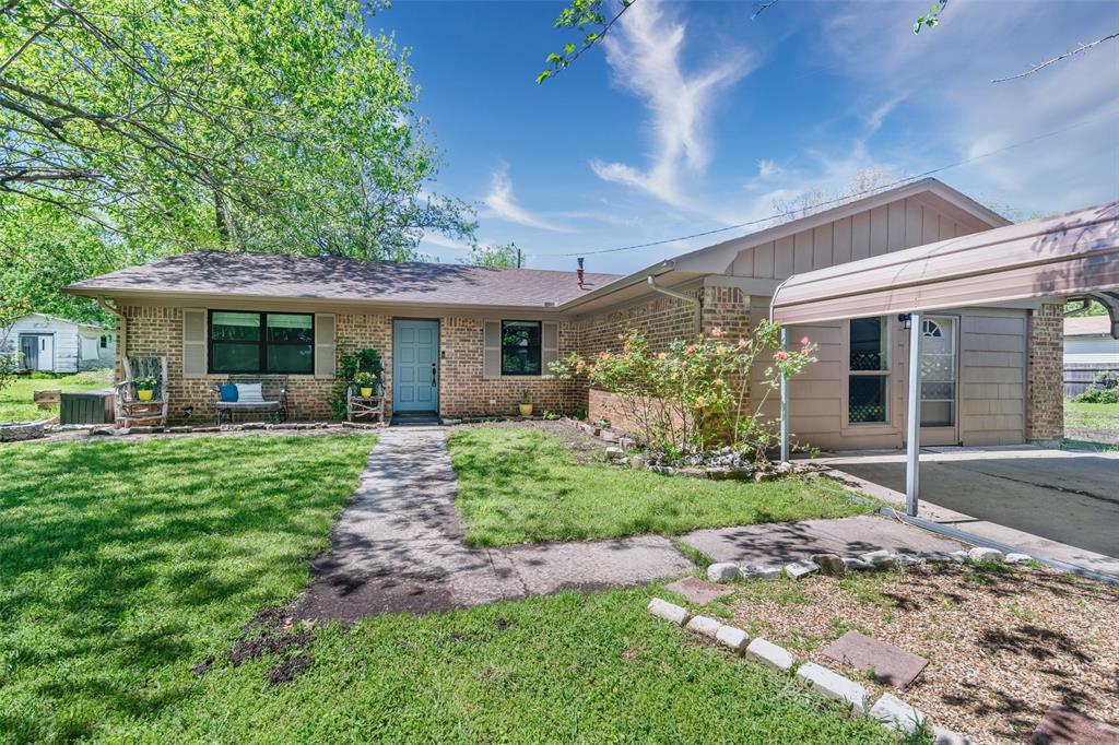 Welcome to your private setting in Wolfe City. This well maintained brick home offers 3 bedrooms and 2 bathrooms, set on 1.4 acres with room to spread out. Inside, you will find a dedicated dining space and a second living area, providing flexibility for everyday living, work, or gathering.

The property is framed by mature trees, creating a quiet, secluded setting, with a privacy fence and rolling gate for added security. A 50x30 barn offers excellent space for storage, hobbies, or a workshop, and a tornado shelter adds an extra layer of peace of mind.

Outdoor living is ready to enjoy with a covered patio, hot tub, and above ground pool, making it easy to host or unwind year round. All appliances convey.