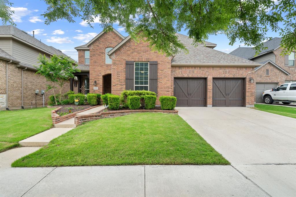 FREE 1-0 RATE BUYDOWN WITH PREFERRED LENDER ON RATES LOCKED BY JUNE 30! Welcome to the award-winning Harvest community, zoned to highly acclaimed Argyle ISD. This beautifully updated 5-bedroom, 4-bathroom home offers the space, flexibility, and fresh finishes today’s buyers are searching for. Fresh interior paint and brand-new carpet installed in February 2026 create a bright, clean, truly move-in ready feel from the moment you step inside.
At the heart of the home, the chef’s kitchen is designed for both everyday living and entertaining, featuring an oversized island, gas cooktop, double ovens, coffee bar, abundant cabinetry, and an impressive 6x10 walk-in pantry with space for larger appliances.
Thoughtfully designed for modern living, the floor plan includes a private office ideal for working from home, a spacious game room, and a dedicated media room perfect for movie nights and gatherings. The home is also equipped with whole-home ethernet connectivity for today’s tech needs. Generously sized bedrooms and well-appointed bathrooms provide comfort and flexibility for family and guests alike. The utility room offers custom cabinetry with space for an additional refrigerator, while the electrical panel is set up with a generator bypass for added peace of mind.
Step outside to enjoy the oversized covered patio, perfect for relaxing or entertaining year-round. The 3-car tandem garage includes 240V electric vehicle charging capabilities.
Living in Harvest is more than just owning a home. Residents enjoy access to resort-style amenities including 4 pools, multiple parks, 2 fitness centers, dog parks, a catch-and-release fishing pond, and a separate pond for kayaking and paddleboarding. The HOA also includes 1GB internet and a DirecTV streaming package, along with access to over 350 community events annually. Conveniently located near shopping, dining, and major commuting routes, this home offers the perfect balance of comfort, convenience, and connection.